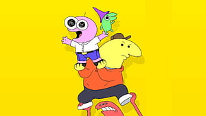 Smiling Friends: Sunny Stack — wallpaper