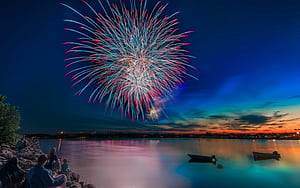 Beach, Celebration wallpaper