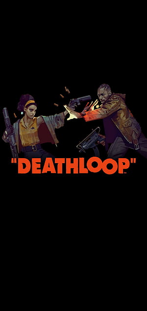 Logo, Deathloop phone wallpaper
