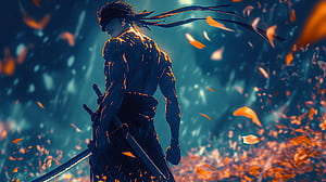 Zoro – Autumn Blade  (One Piece), Anime, Roronoa Zoro wallpaper