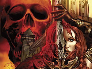Comics, Red Sonja wallpaper
