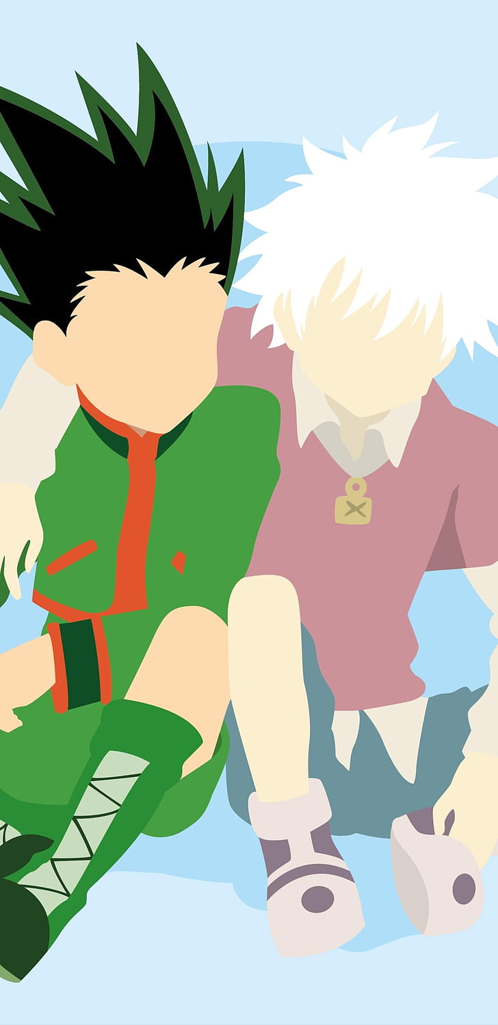 Gon and Killua, Android , phone wallpaper