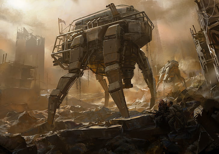 Sci Fi, post apocalyptic wallpaper