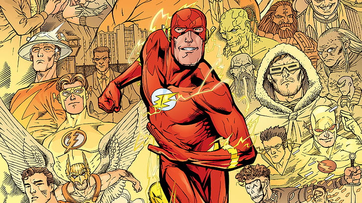 Comic, Flash wallpaper