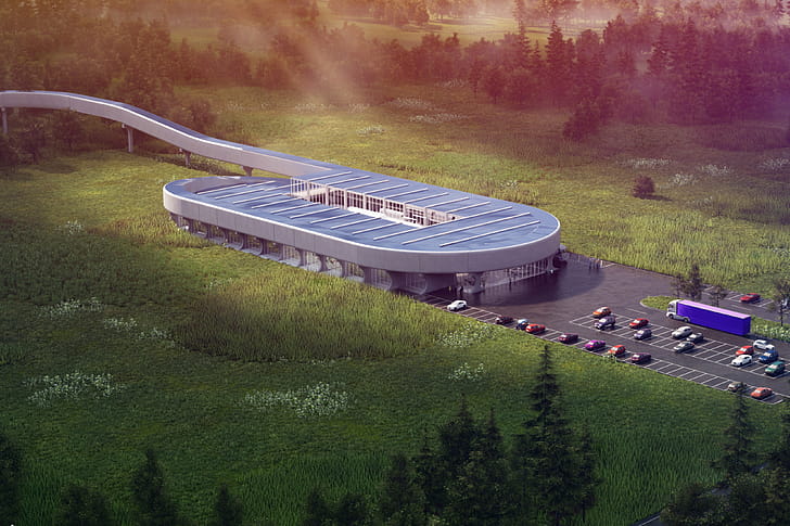 Virgin Hyperloop certification center, West Virginia wallpaper