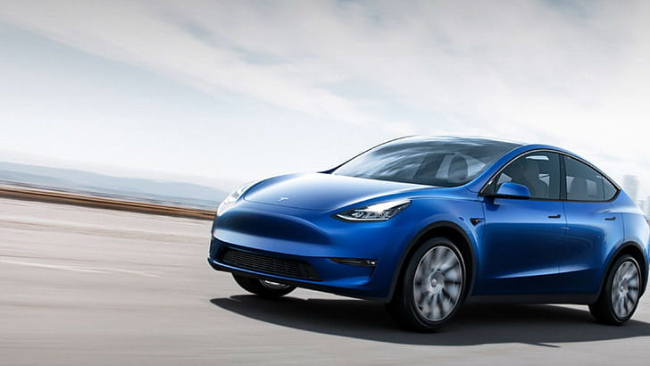 Tesla Model Y, Widescreen wallpaper