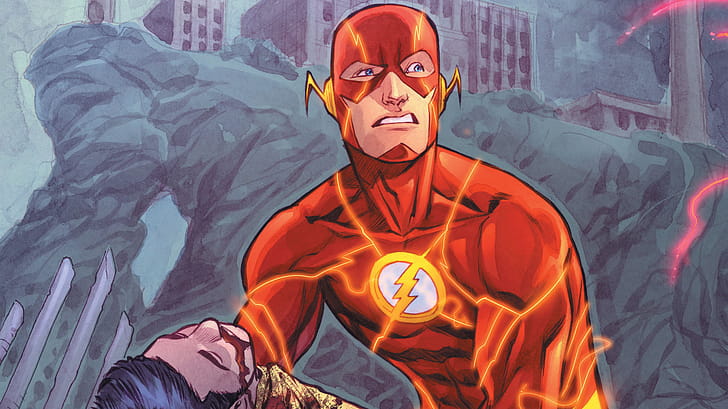The Flash Comic: Lightning Rescue, Comic, Flash wallpaper
