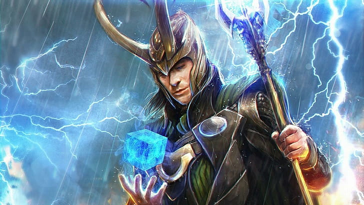 Artwork, Loki wallpaper