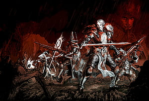 dark, warrior wallpaper
