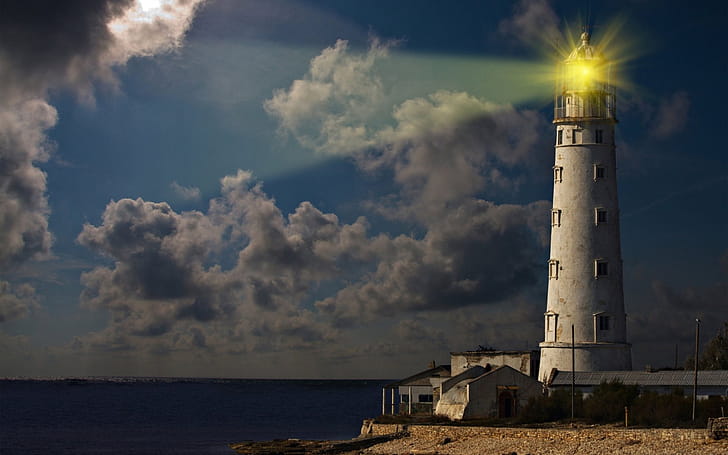 Lighthouse widescreen, , Tablet explore, Computer wallpaper
