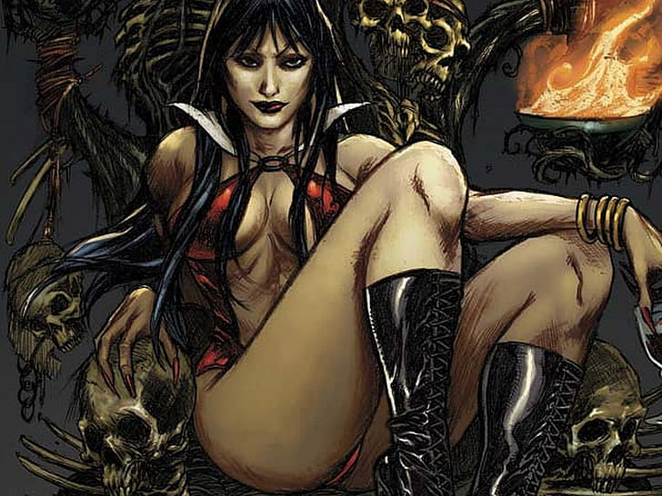 Comics, Vampirella wallpaper