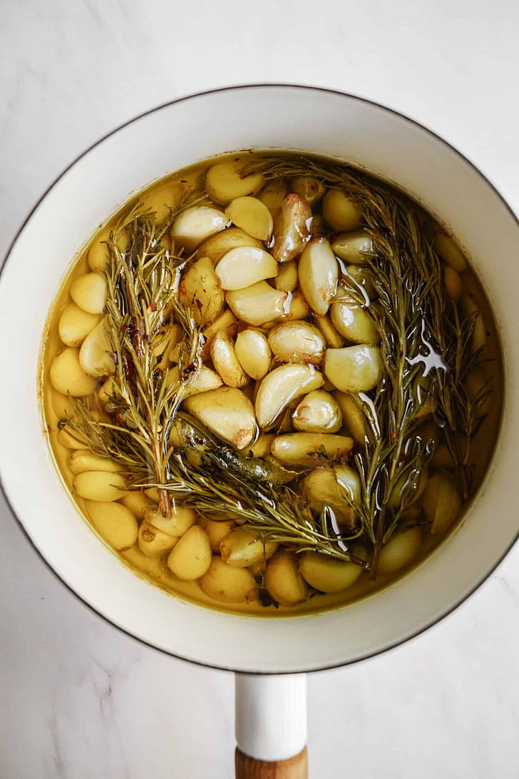 Confit, Garlic phone wallpaper