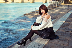 Marie Grippon , marie-grippon, girls, model wallpaper