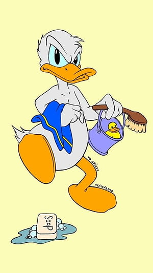 Donald Duck,  , iPhone , Android phone wallpaper