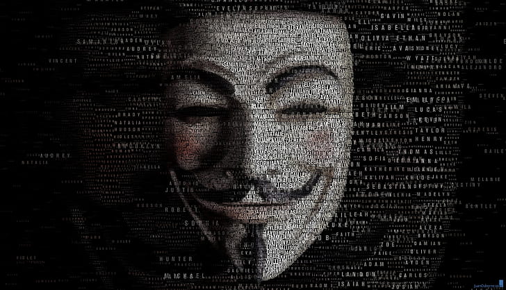 Anonymus, computer, anonymus, hacker, quotes, message wallpaper