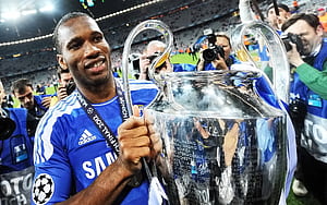 Trophy, Drogba wallpaper