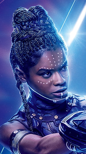 Avengers: Infinity War, Letitia Wright phone wallpaper
