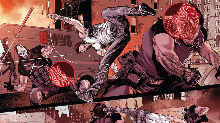 Daredevil (2019), Crossbones (Marvel Comics), Comic, Daredevil wallpaper