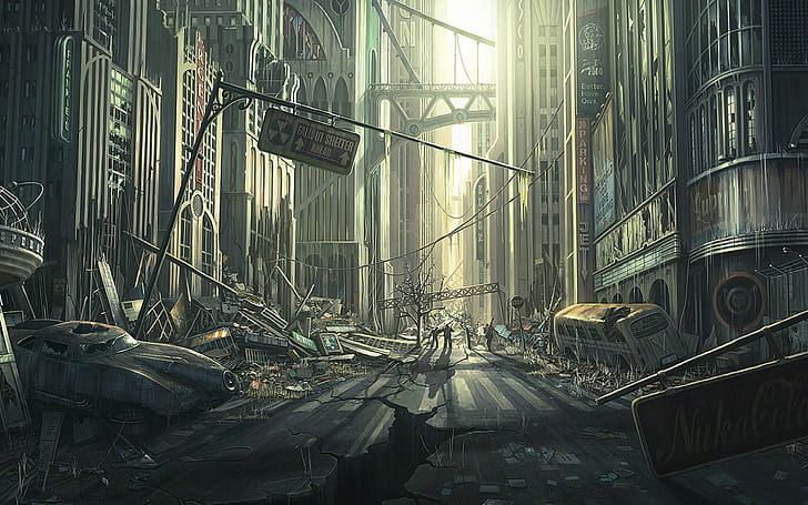 Apocalyptic , Sci-fi HQ, , wallpaper