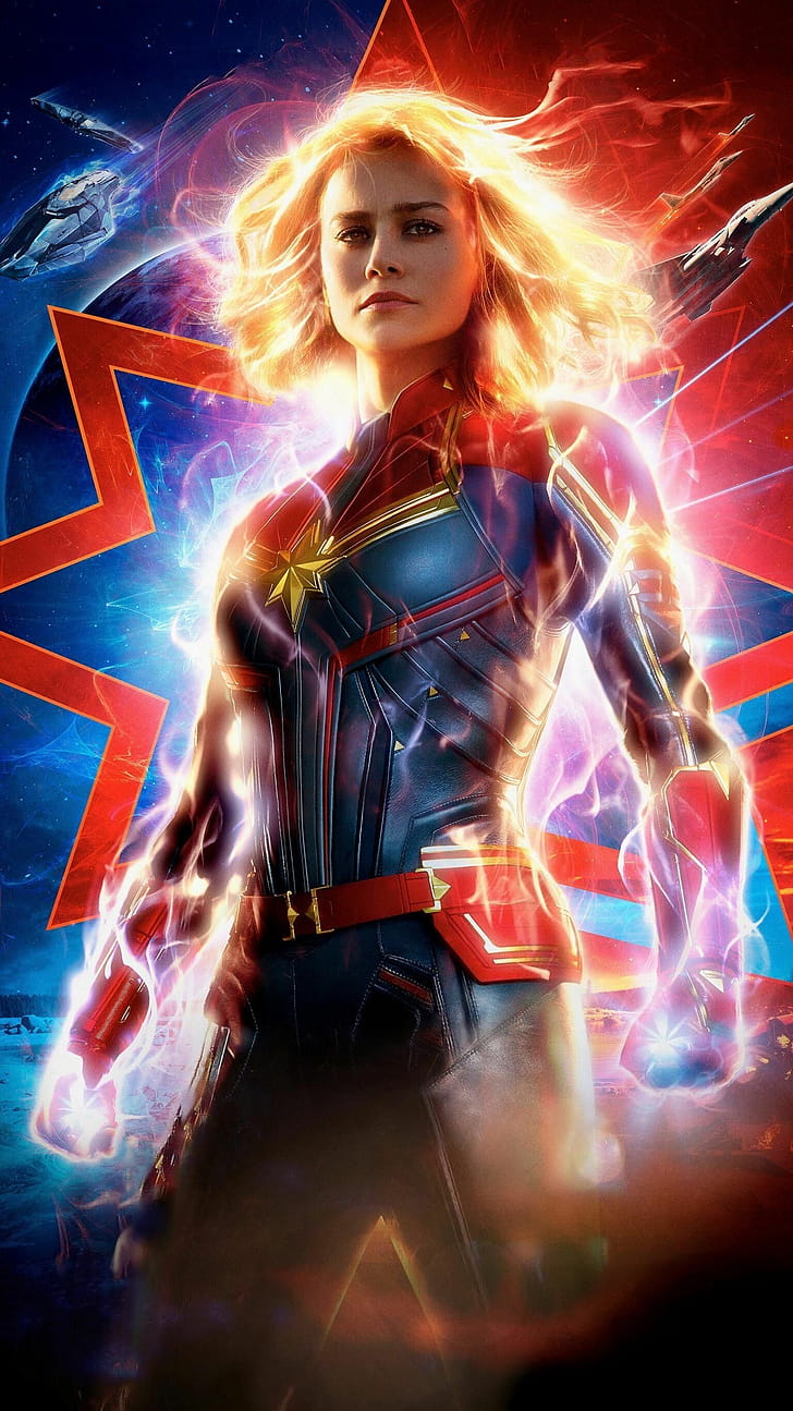 Marvel Comics, Ms Marvel, phone wallpaper
