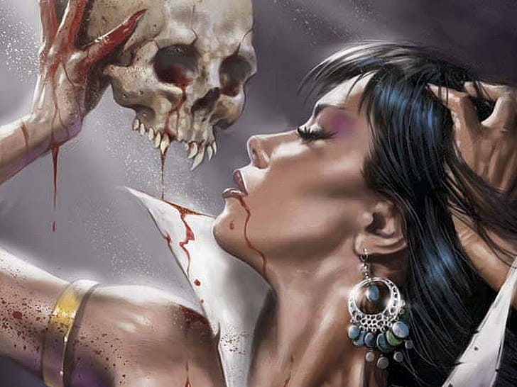 Comics, Vampirella wallpaper