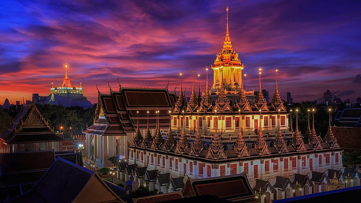 Wat Ratchanatdaram, Thailand wallpaper