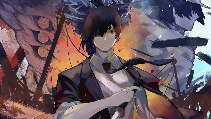 Chainsaw Man —   Devil Hunter, Chainsaw Man wallpaper