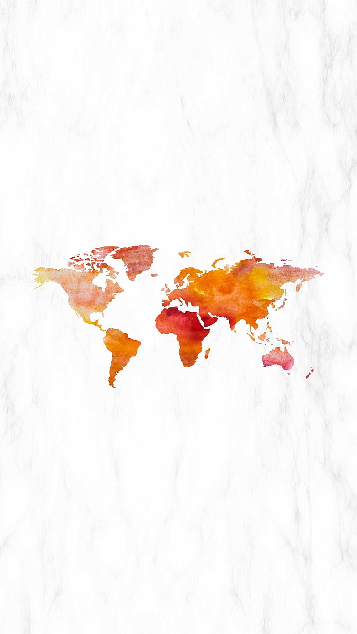 Abstract, Global Map phone wallpaper