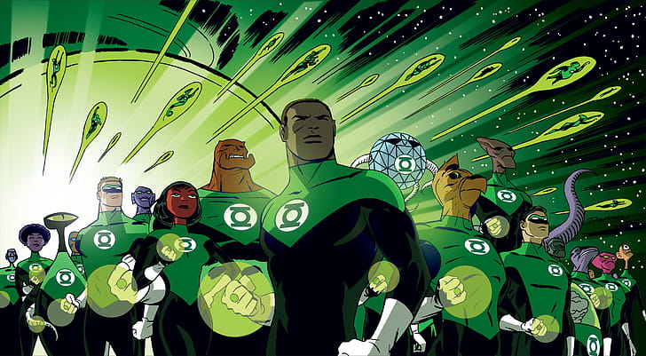 Comic, Green Lantern Corps wallpaper