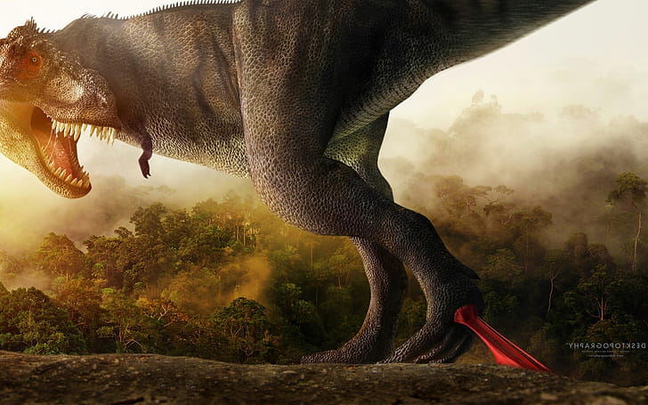 Dino Squelch, creative, graphics wallpaper