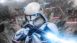 Stormtrooper Commander, stormtrooper, star-wars, movies, deviantart wallpaper