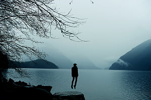 Elevating, graphy, lake wallpaper