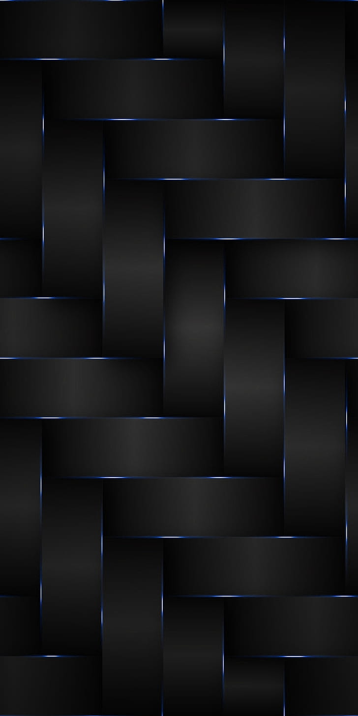 black, Abstract, pattern, abstract black phone wallpaper