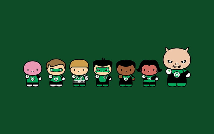Chibi, Green Lantern wallpaper