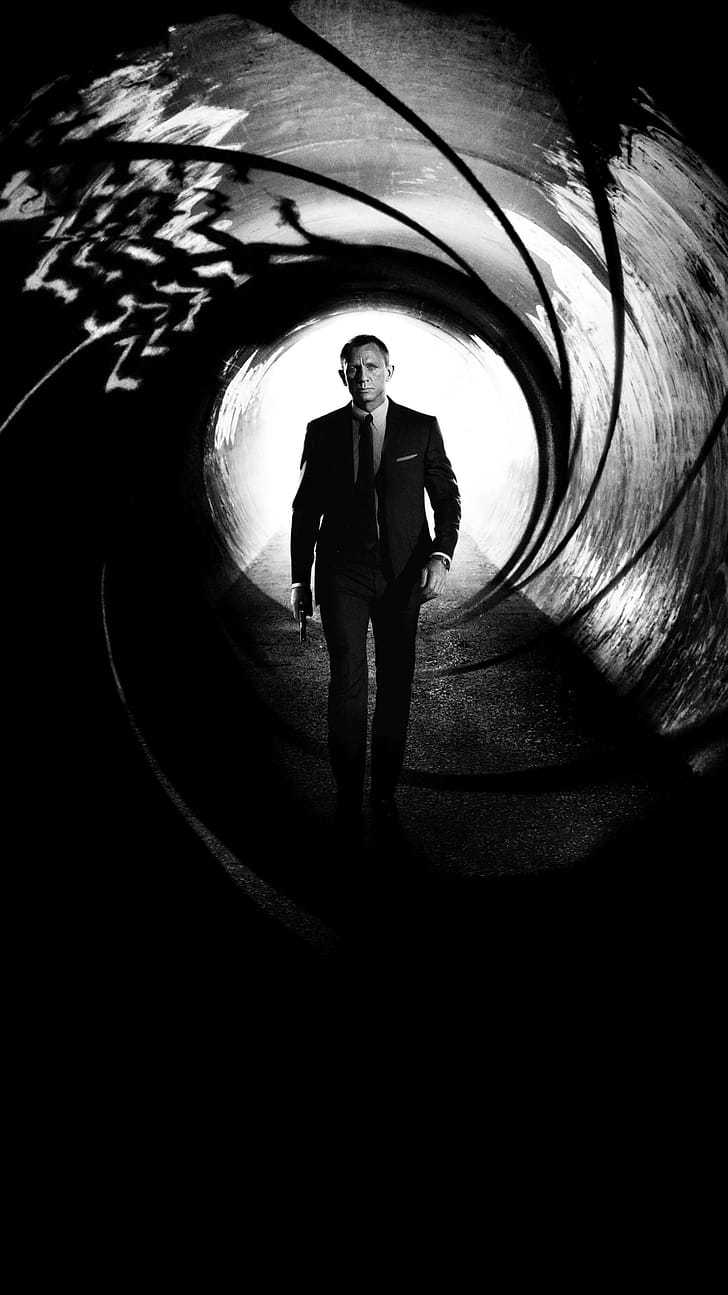 Skyfall, Daniel Craig phone wallpaper