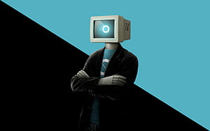 Computer Person, computer wallpaper