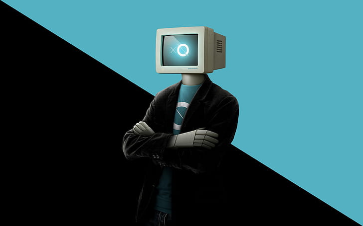 Computer Person, computer wallpaper