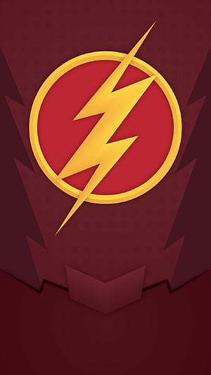 The Flash  iPhone 7, Flash comics phone wallpaper