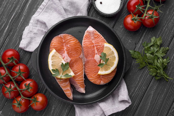food, fish wallpaper