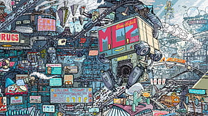 Comics, Judge Dredd wallpaper