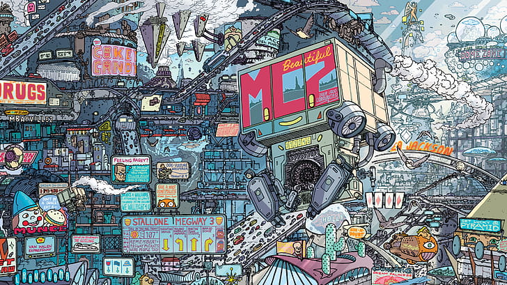 Comics, Judge Dredd wallpaper