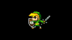Zelda 8 Bit Minimalism, zelda, minimalism, cartoons, 8-bit wallpaper