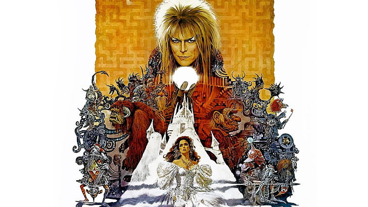 Labyrinth, David Bowie wallpaper