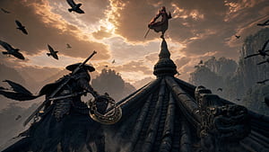 Phantom Blade Zero — Rooftop Duel (  ), Warrior wallpaper
