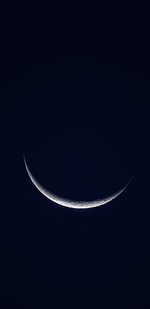 Crescent, Moon phone wallpaper