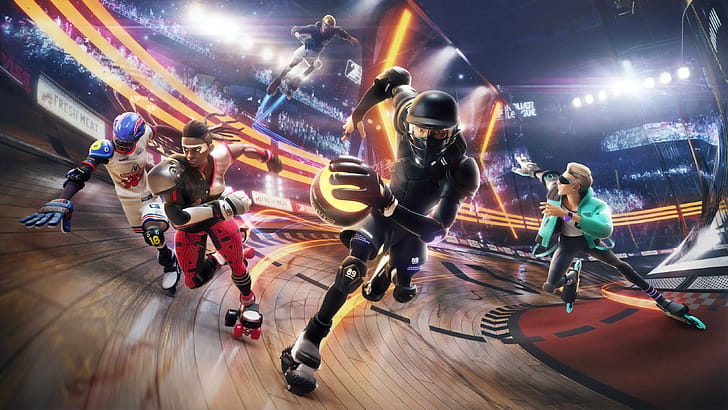 Roller Champions, Rollerskating wallpaper