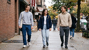 Normcore Stroll — wallpaper