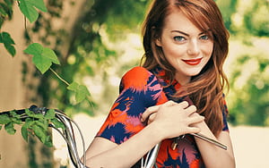 Emma Stone, wallpaper