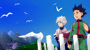 Gon css, Killua wallpaper