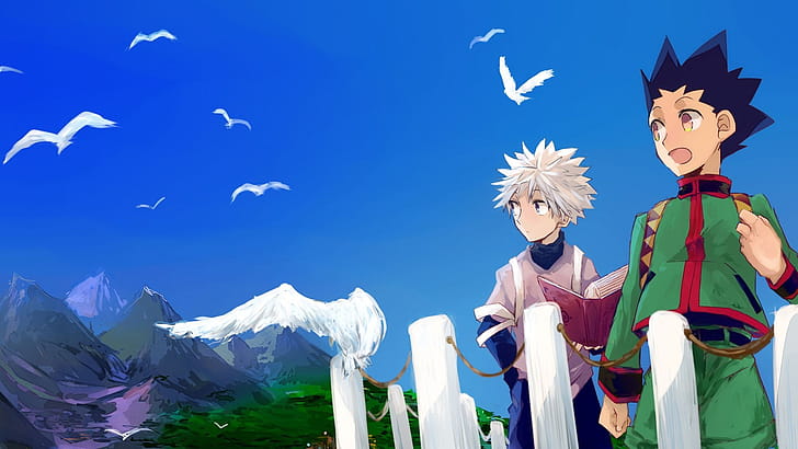 Gon css, Killua wallpaper